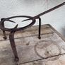 19 th Century Hand Forged wrought iron Fire Hearth Trivet Image 3