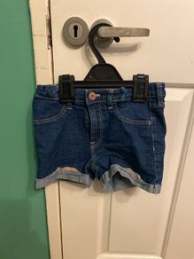 trousers shorts jeans girl H&M
