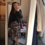 Ladies nasty gal leopard skirt Image 8