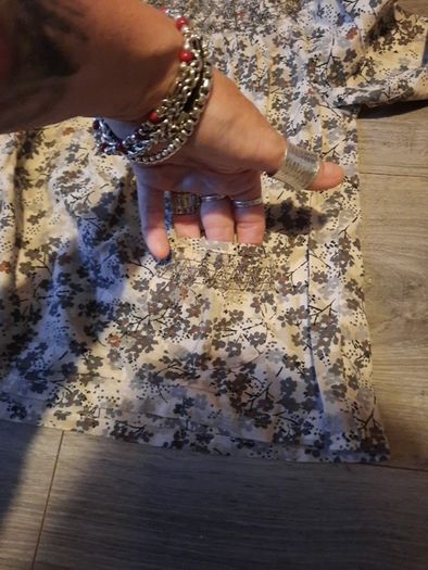 floral boho girls top from next