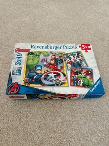 Ravensburger Marvel Avengers Jigsaw Puzzles Bumper Pack 4 x 100 Pieces