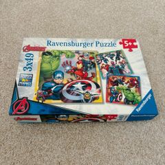 Ravensburger Marvel Avengers Jigsaw Puzzles Bumper Pack 4 x 100 Pieces