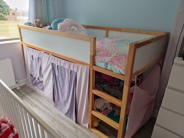 Single Loft Bed Kura IKEA