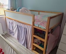 Single Loft Bed Kura IKEA