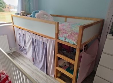 Single Loft Bed Kura IKEA