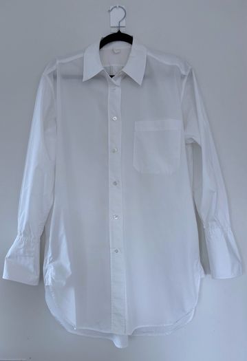Arket oversized poplin shirt