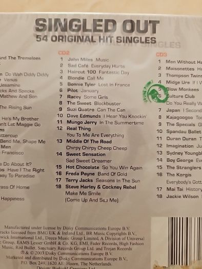 Singled Out 3CD Boxset  (NEW)