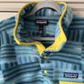 Patagonia men's fleece blue pattern size large Image 3
