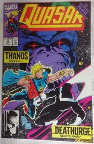 Quasar #39 Infinity War Crossover (1992)