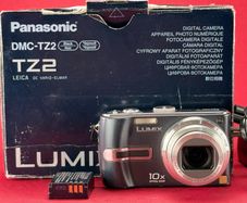 a Panasonic Lumix DMC-TZ2 digital compact camera