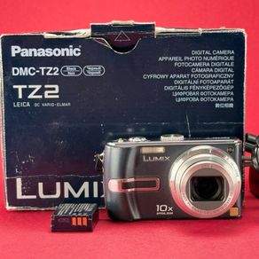 a Panasonic Lumix DMC-TZ2 digital compact camera
