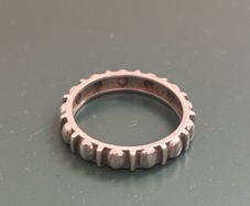 Womens Sterling Silver Ring N