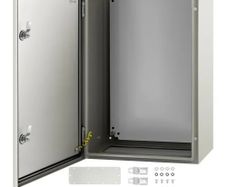 NEMA Steel Enclosure, 60x40x25 cm NEMA 4X Steel Electrical Box, IP66 Waterproof & Dustproof, Outdoor/Indoor Electrical Junction Box
