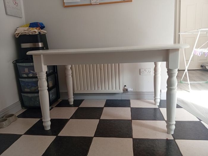 White Table