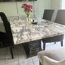 kitchen marble table Image 2