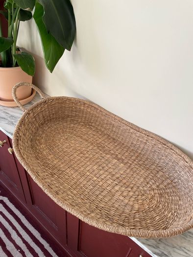 Oliella Nyla Changing Basket - Seagrass