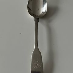 1833 Georgian Sterling Silver Teaspoon fiddle pattern