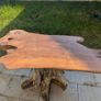 Teak root garden furniture - 4 chairs and table. Image 2