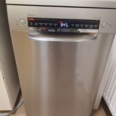 Bosch Series 4 Silence plus freestanding dish washer in stainless steel finish
