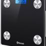 Bluetooth Body Fat Scale Digital Bathroom Scales iOS Android app Wireless Body Composition Monitor for Body Weight Body Fat, BMI, Water, Muscle Mass Bone (FREE POSTAGE) Image 3