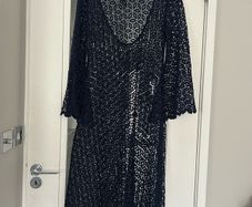 Navy beach dress