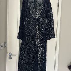 Navy beach dress