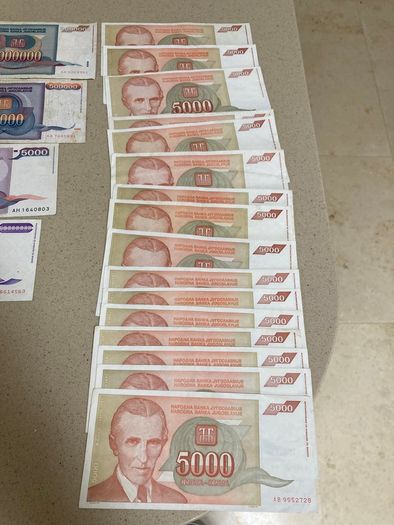 Yugoslavia 42 Banknotes lot