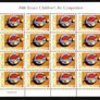 2004 Ireland Celebrating 50 Years of Children's Art (1955-2004) Commemorative Stamps Sheetlet Plate 1A1A1A1A Mint Never Hinged (MNH) Image 5