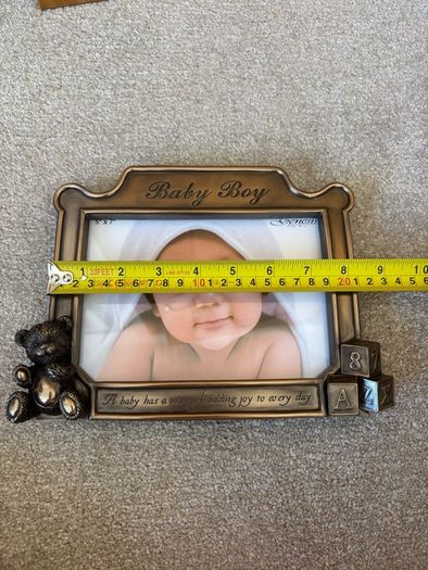 Genesis Fine Arts Cold Cast Bronze Photo Frame