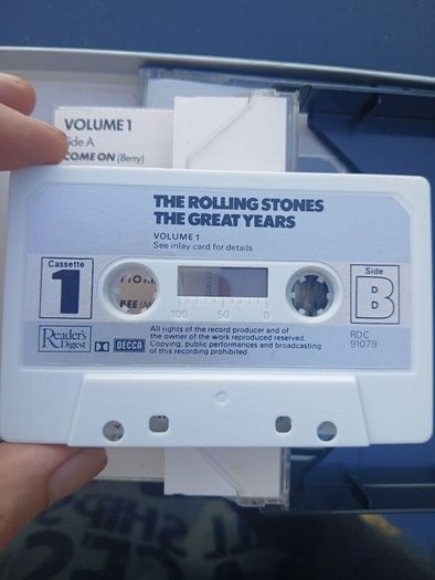 The Rolling Stones cassette set