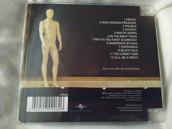 The Blizzards - A Public Display Of Affection Cd