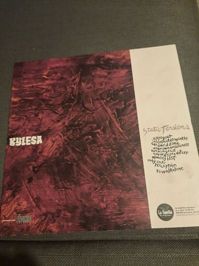 KYLESA: Static Tensions LP (Fully autographed on LP and inner booklet)