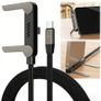 XO Fast Type C Cable Nb-Q311 Pd Usb-C Usb-C 1.5M 240W Black - Flat With Stand Image 5