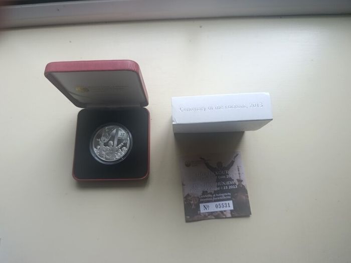 2013 Jim  Larking Lockout Silver Proof Coin