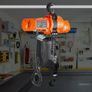 Electric Chain Hoist Single Phase Crane Hoist 997.9 kg Load 304.8 cm Lifting Image 2