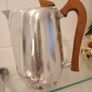 Art Deco Picquet Coffee Pot with Sycamore Wood Handles. Image 2