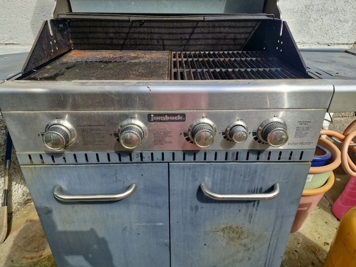 large gas BBQ
