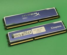 Kingston HyperX Blu 8GB (2x4GB) DDR3 1600MHz Desktop RAM Kit
