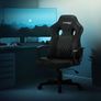 Gaming Chair with Rocker Function, Blue, Faux Leather, Ergonomic Office Chair with Armrest, Swivel Chair, Height Adjustable, S-shaped Backrest, Racing Gamer Chair, Work Chair, Desk Chair Image 6