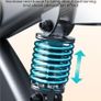 Exercise Bike with APP, 0-100% Magnetic Resistance Spin Bike, 15kg Flywheel, Shock Absorption, LCD Display, Ultra-quiet Stationary Indoor Exercise Bikes for Home Gym Training Image 2