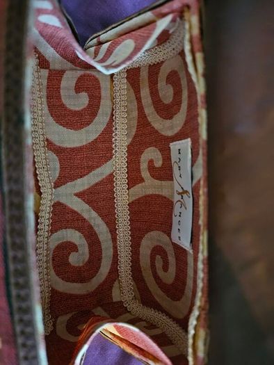 Mary Frances Vintage Designer Beaded Bag With Semi Precious S