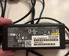 Fujitsu Laptop- AC Adapter. Tested and Working