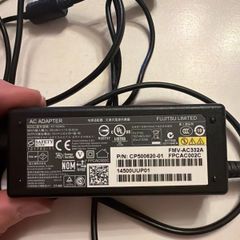 Fujitsu Laptop- AC Adapter. Tested and Working