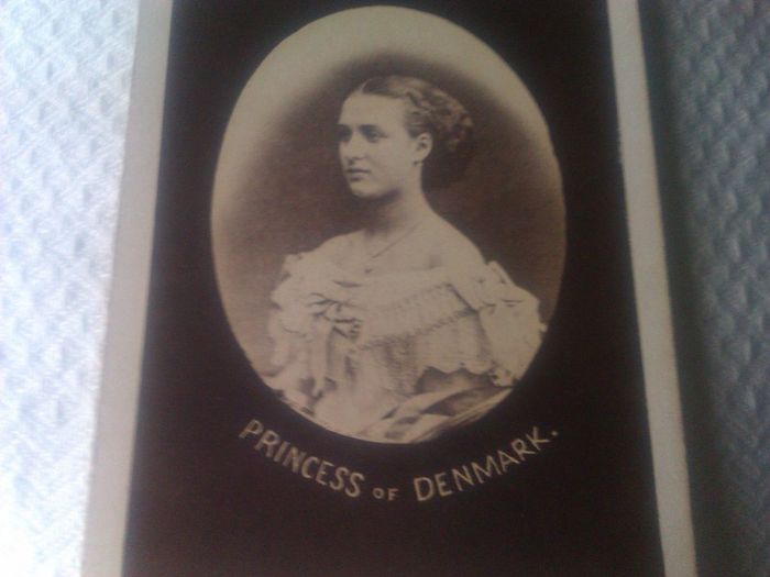 Princess of Denmark. CDV Photo c 1860's.