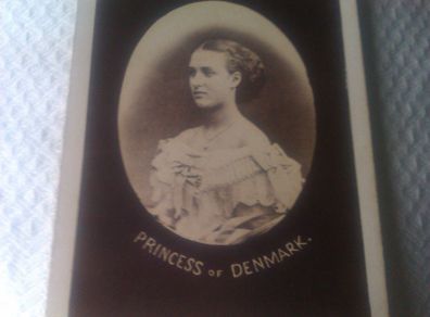 Princess of Denmark. CDV Photo c 1860's.