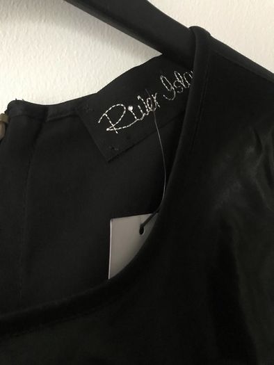 River Island black ruffle top size UK 8 - New