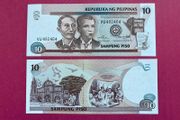 Philippines  10 Peso. 1998  Pick 187b. ( Uncirculated )