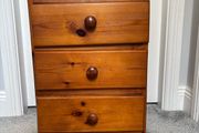 Bedside locker - pine