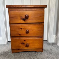 Bedside locker - pine
