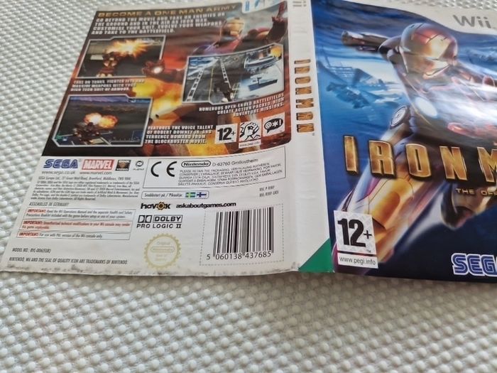 Iron Man Ironman Nintendo Wii Games Original